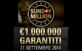 sunday million pokerstars 21 settembre